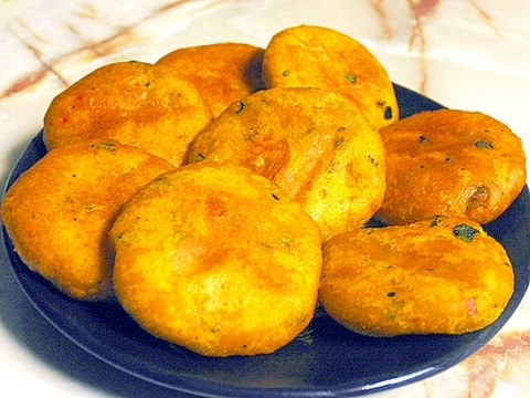 ハロウィンや冬至にも!南瓜のモチモチ揚げ